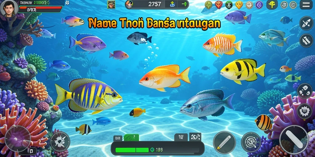 Gameplay seru dalam game Tembak Ikan yang menantang.