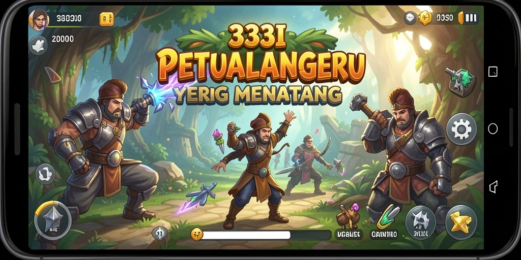 Screenshot gameplay 333I yang menunjukkan aksi seru dalam petualangan.