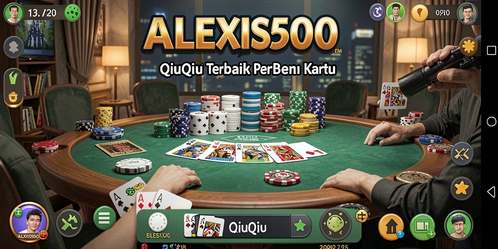 Gambaran menarik dari gameplay QiuQiu ALEXIS500.