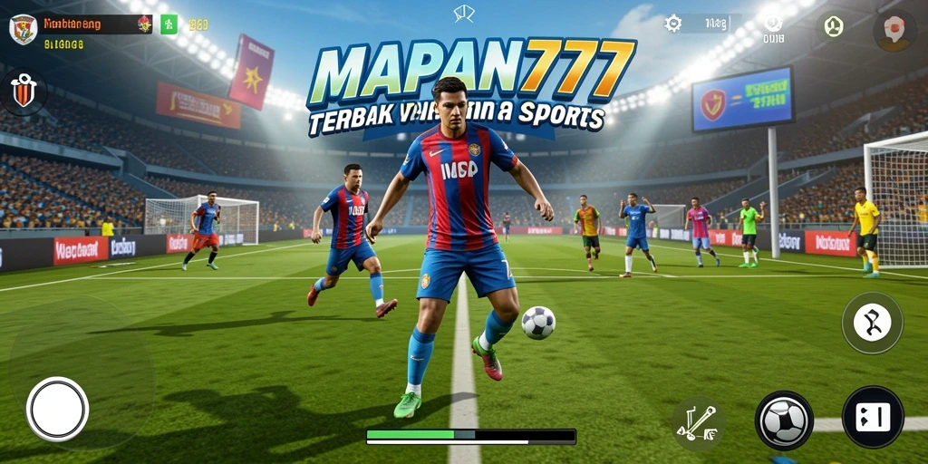 Screenshot gameplay MAPAN777 yang menunjukkan aksi penuh dari olahraga.