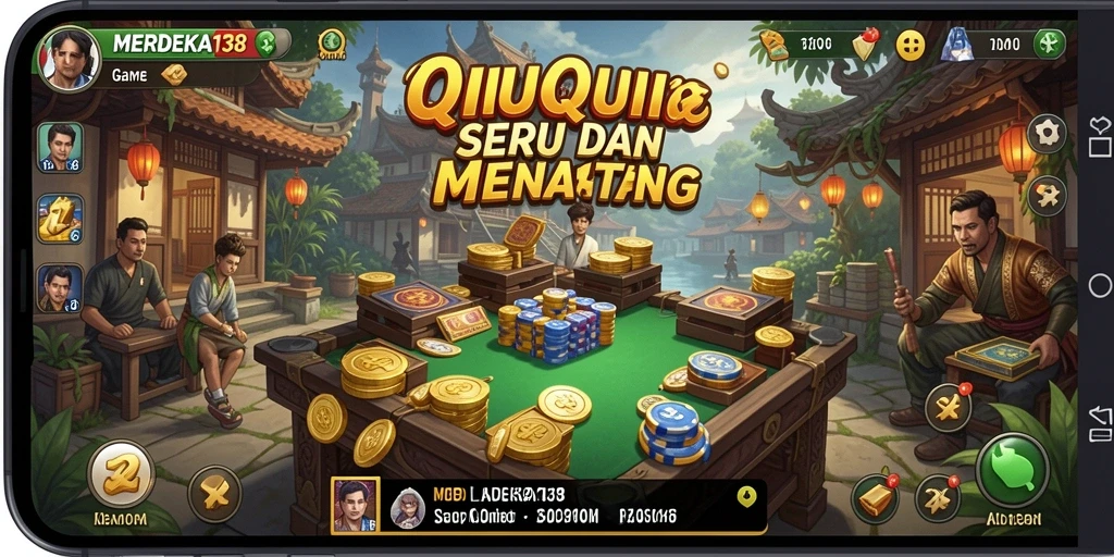 Tampilan gameplay seru dari MERDEKA138 yang menantang.