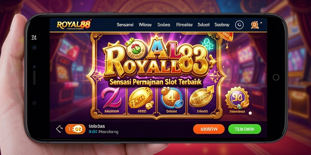 Gambaran gameplay seru dan menarik dalam permainan slot ROYAL88.