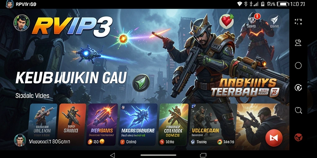 Screenshot RPVIP3 menampilkan antarmuka aplikasi Utility yang ramah pengguna.