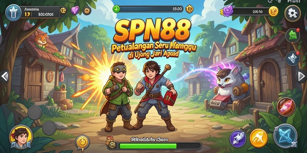 Screenshot gameplay SPN88 menampilkan petualangan seru dalam dunia yang luas.